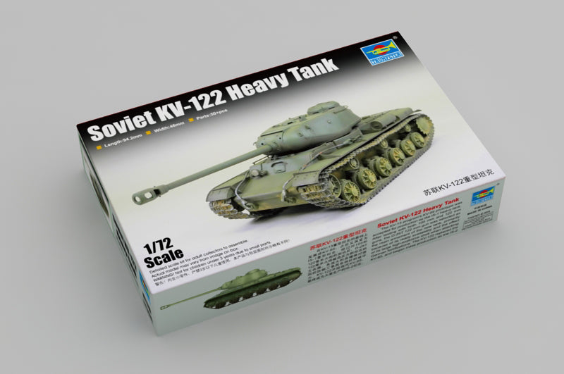 Trumpeter Scale Models 7128 1/72 Soviet Kv122 Heavy Tank Model Kit