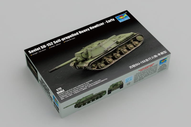 Trumpeter Scale Models 7129 1/72 Soviet SU-152 SP Heavy Howitzer Early Version Model Kit