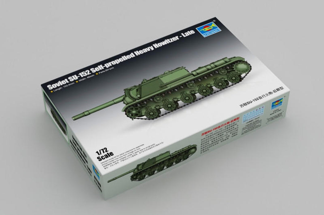 Trumpeter Scale Models 7130 1/72 Soviet SU-152 SP Heave Howitzer Late Version Model Kit