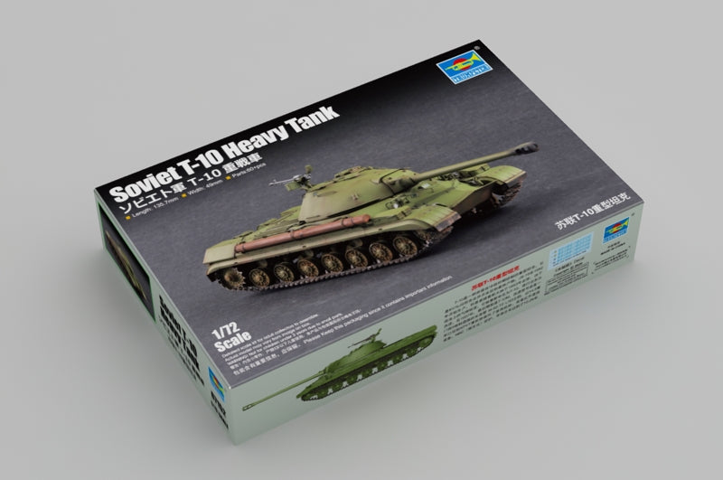 Trumpeter Scale Models 7152 1/72 Soviet T-10 Heavy Tank Model Kit
