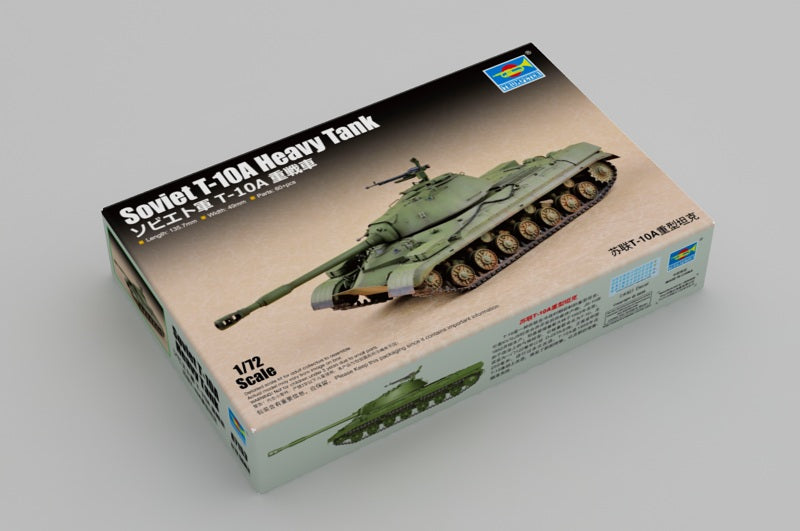 Trumpeter Scale Models 7153 1/72 Soviet T10A Heavy Tank Model Kit