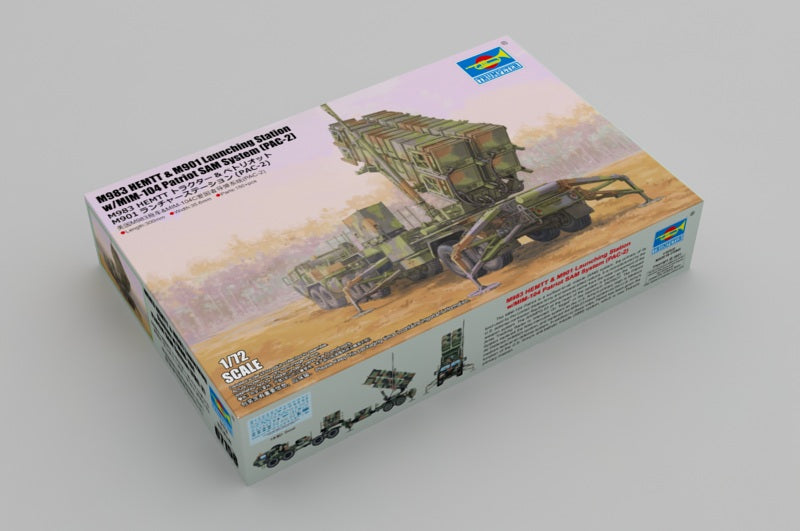 Trumpeter Scale Models 7158 1/72 M983 HEMTT Tractor & M901 with MIM104 Model Kit