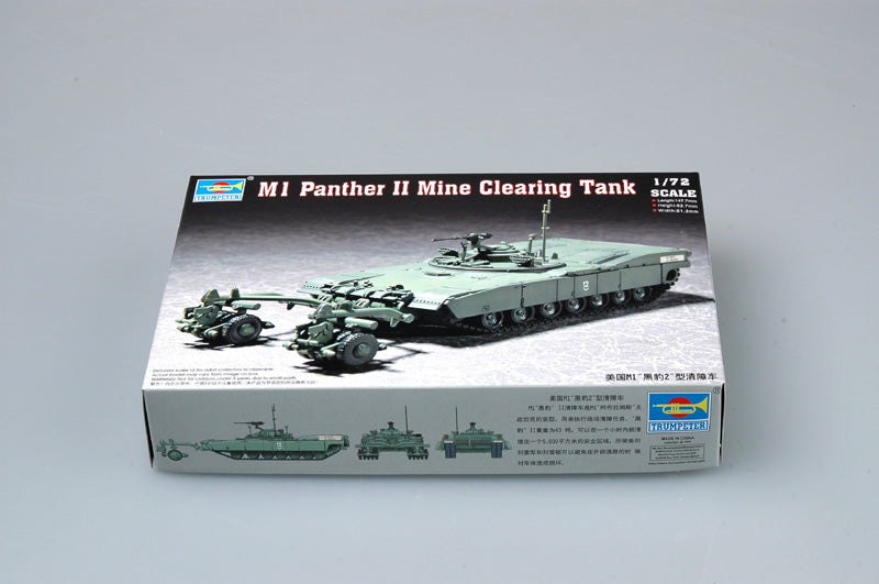 Trumpeter Scale Models 7280 1/72 M1 Abrams Mine Clearing Tank Model Kit
