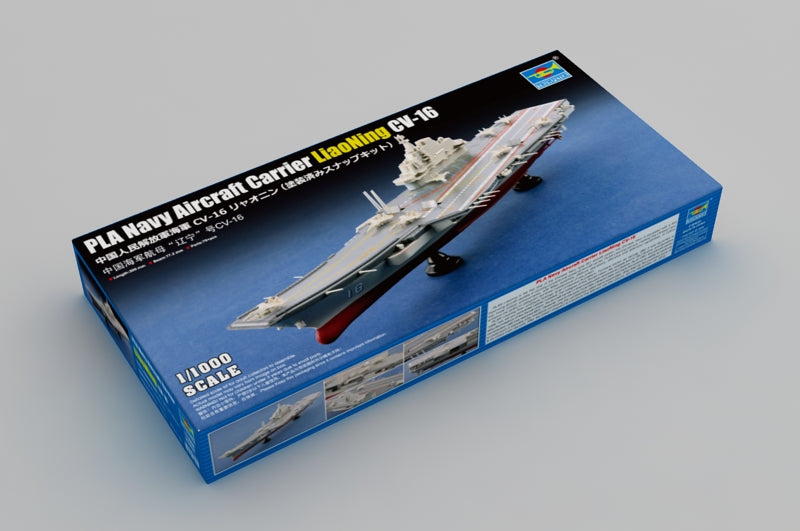 Trumpeter Scale Models 7313 1/1000 PLA Navy Aircraft Carrier Liaoning Model Ship Kit