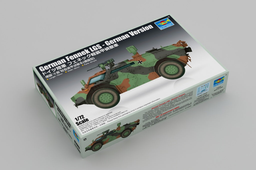 Trumpeter Scale Models 7402 1/72 German Fennek LGS Model Kit