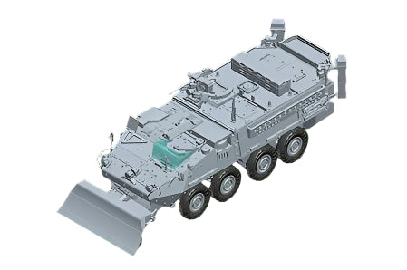 Trumpeter Scale Models 7426 1/72 M1132 Stryker Engineer Squad Veh. Model Kit