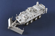 Trumpeter Scale Models 7427 1/72 M1132 Stryker Vehicle with Surface Mine Plow Model Kit
