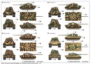 Trumpeter Scale Models 910 1/16 German Sd.Kfz.182 King Tiger with Henschel Turret & Porsche Turret 2 in 1 Model Kit