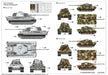 Trumpeter Scale Models 910 1/16 German Sd.Kfz.182 King Tiger with Henschel Turret & Porsche Turret 2 in 1 Model Kit