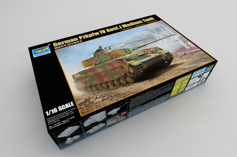 Trumpeter Scale Models 921 1/16 German Pzkpfw Iv Ausf.J Model Tank Kit