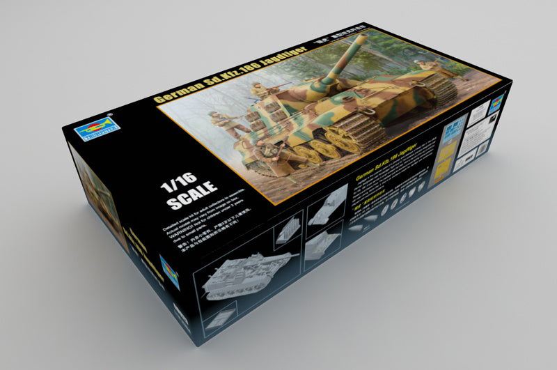 Trumpeter Scale Models 923 1/16 German Sdkfz.186 Jagdtiger Model Tank Kit