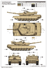 Trumpeter Scale Models 926 1/16 UA M1A1 AIM Tank Model Kit