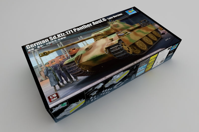 Trumpeter Scale Models 929 1/16 German Panther Ausf.G Tank Late Version Model Kit