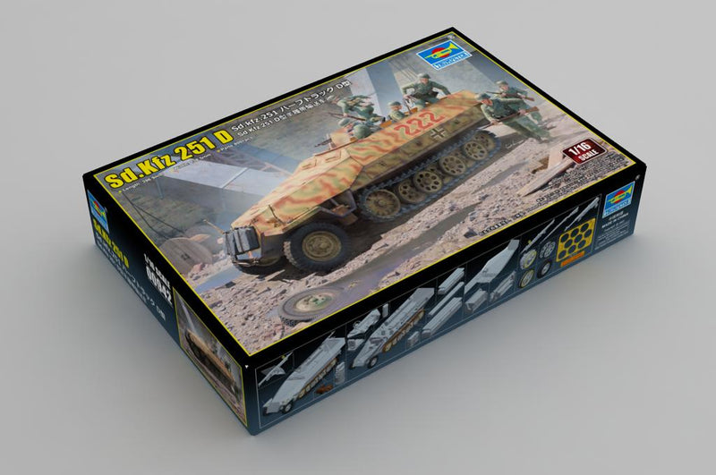 Trumpeter Scale Models 942 1/16 German Sd.Kfz. 251D Halftrack Model Kit