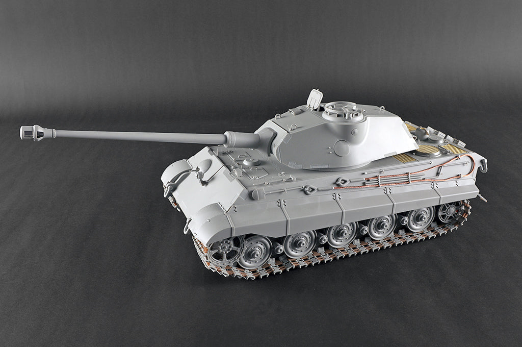 Trumpeter Scale Models 948 1/16 German Pz.Kpfw.VI Sd.Kfz.182 Tiger II Porsche Early Prod. with Full Interior Model Tank Kit