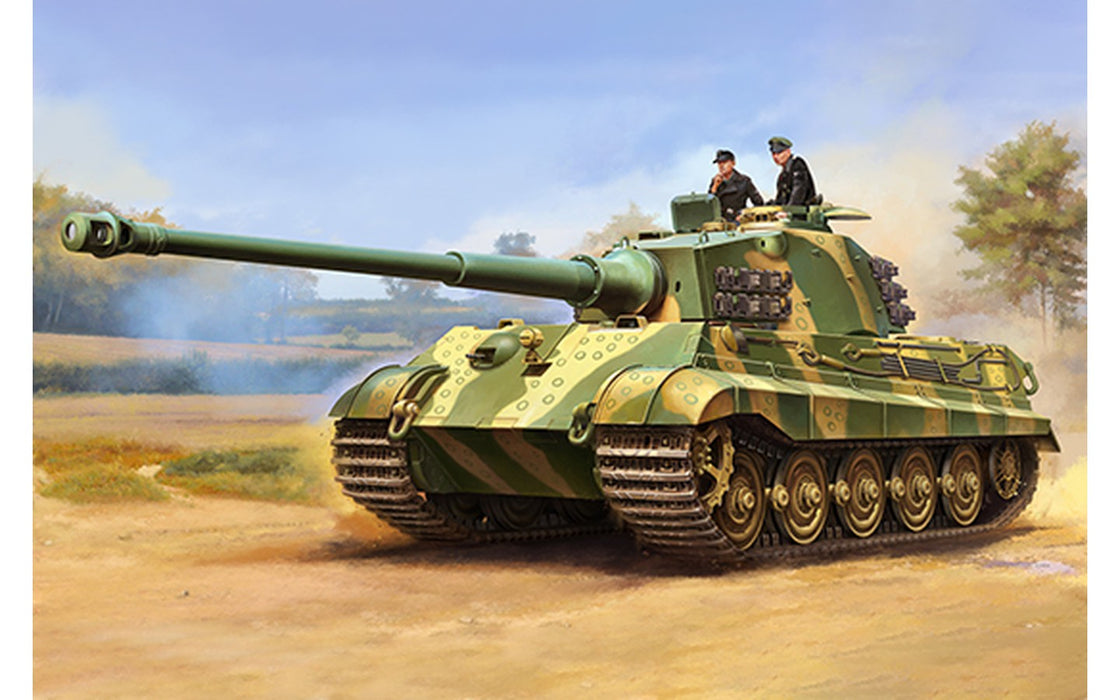 Trumpeter Scale Models 949 1/16 German Tiger King Heavy Tank Henschel Turret 105mm gun Model Kit