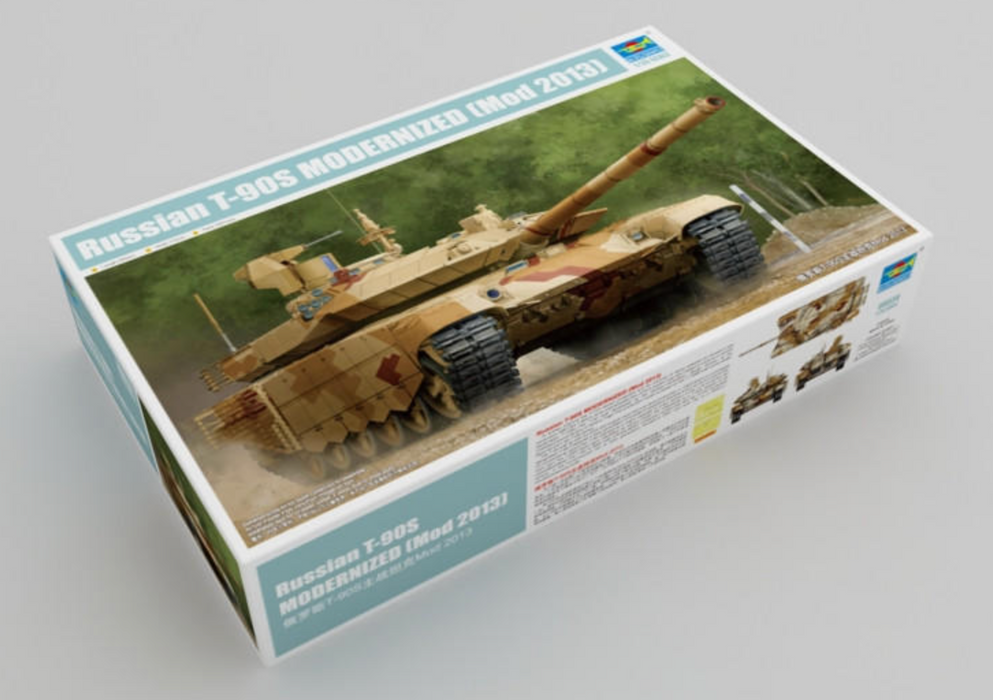 Trumpeter Scale Models 9524 1/35 Russian T-90S Modernized Tank (Mod.2013) Model Kit