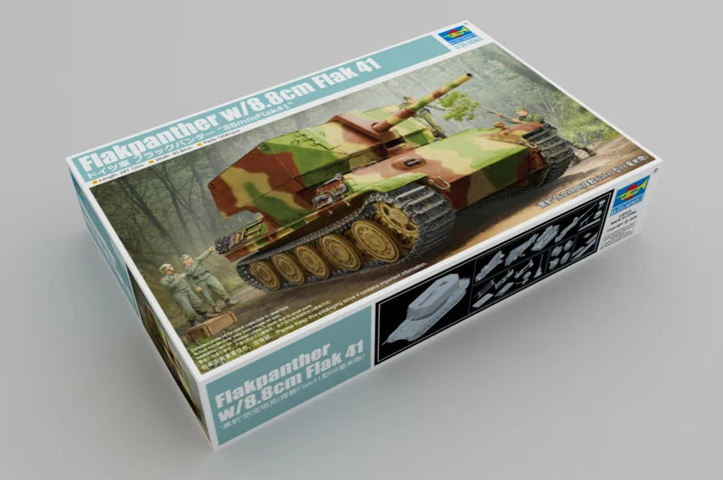 Trumpeter Scale Models 9530 1/35 Flakpanther with 8.8cm Flak 41 Model Kit