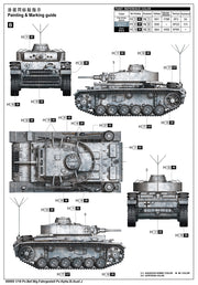 Trumpeter Scale Models 955 1/16 Panzer III Ausf. J Model Kit