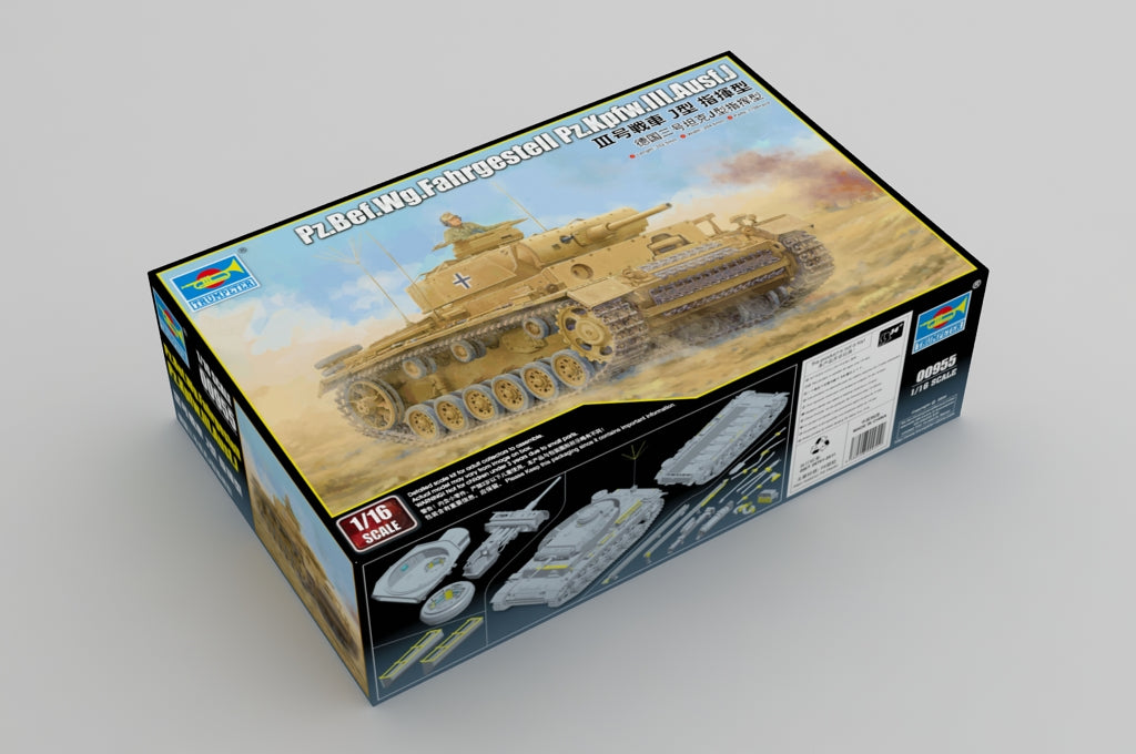 Trumpeter Scale Models 955 1/16 Panzer III Ausf. J Model Kit
