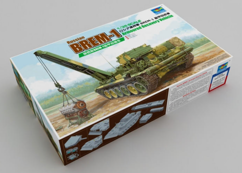 Trumpeter Scale Models 9553 1/35 Russian Brem-1 Armored Recovery Vehicle Model Kit
