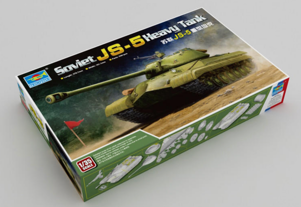 Trumpeter Scale Models 9566 1/35 Soviet JS-5 Heavy Tank Model Kit