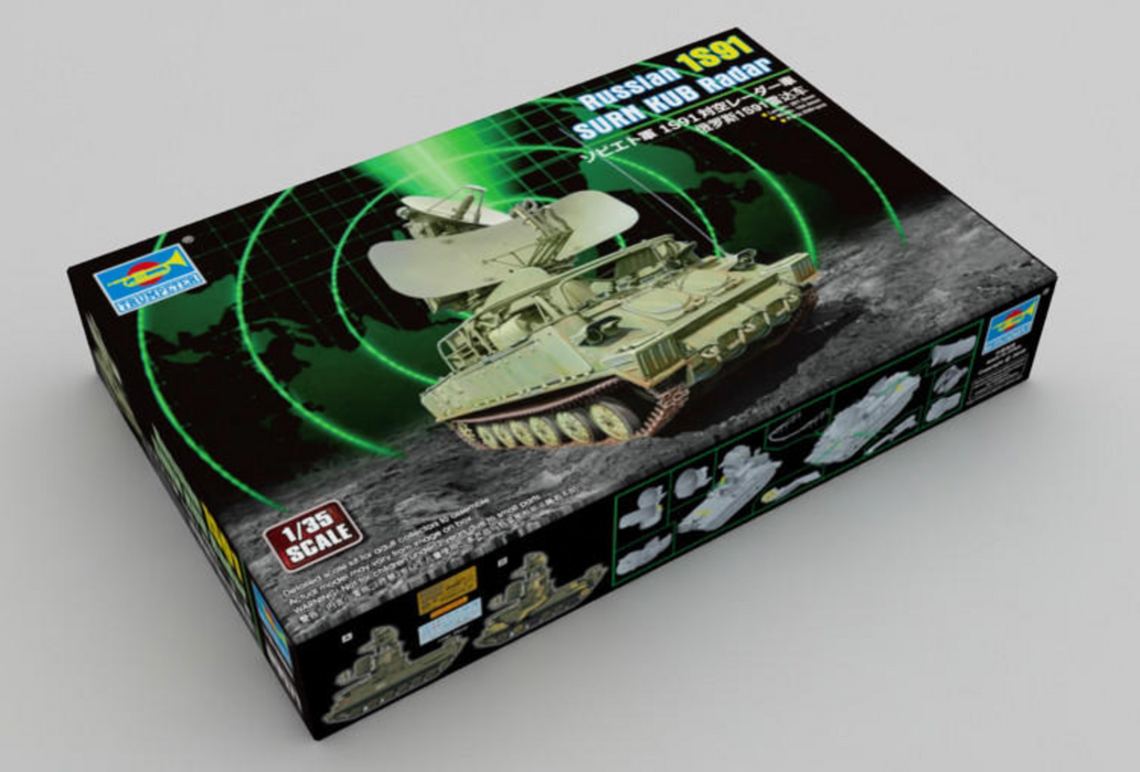 Trumpeter Scale Models 9571 1/35 Russian 1S91 Surn Kub Radar Model Kit