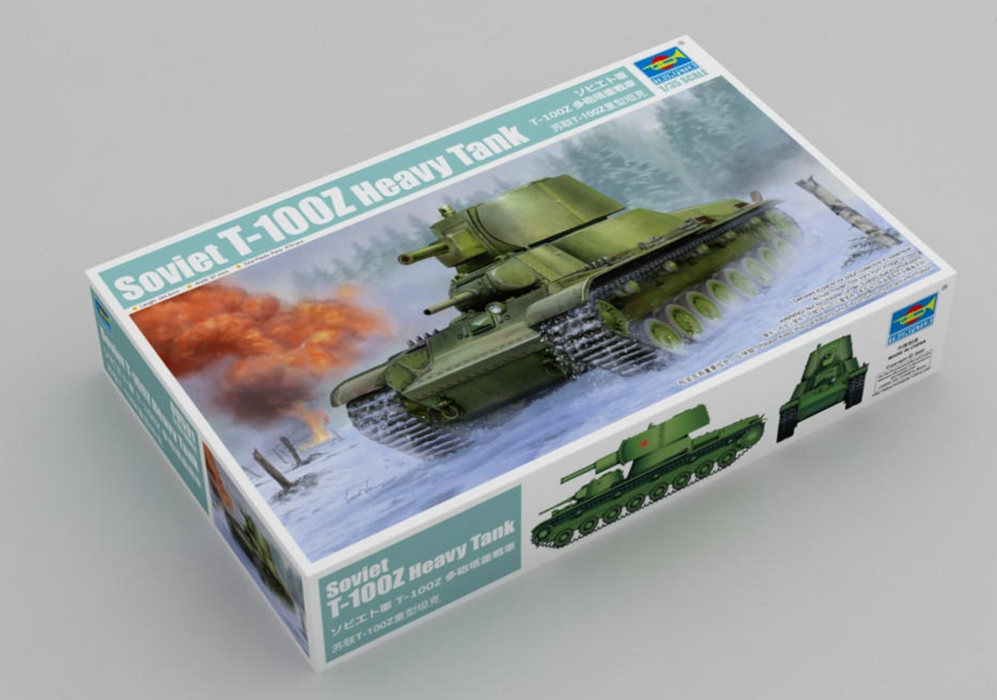 Trumpeter Scale Models 9591 1/35 Soviet T-100Z Heavy Tank Model Kit