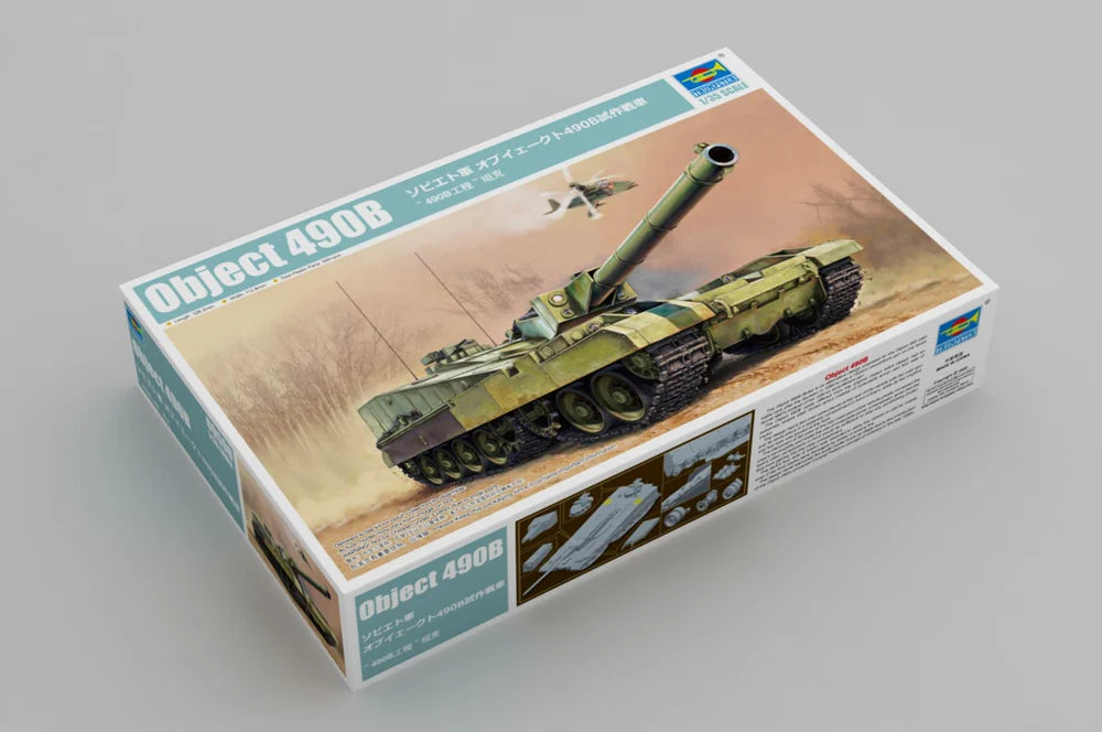 Trumpeter Scale Models 9598 1/35 Soviet Object 490B Tank Model Kit