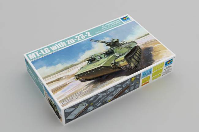 Trumpeter Scale Models 9618 1/35 Soviet MTLB with ZU23-2 Model Kit