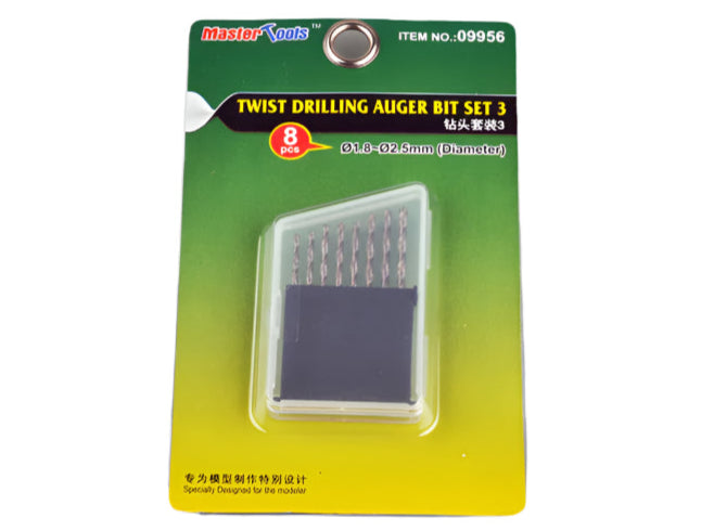 Trumpeter Scale Models 9956 Twist Drilling Auger Bit Set 3 — White Rose ...