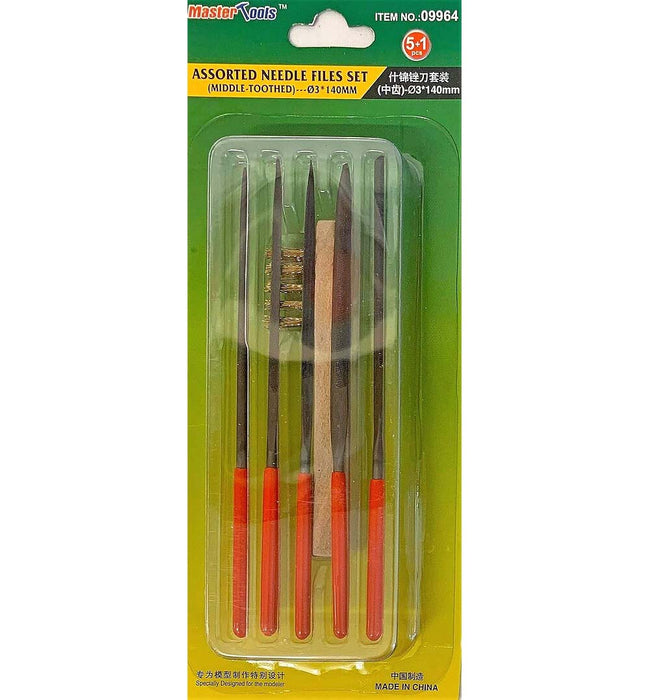 Trumpeter Scale Models 9964 Assorted Needle Files (Set of 5)