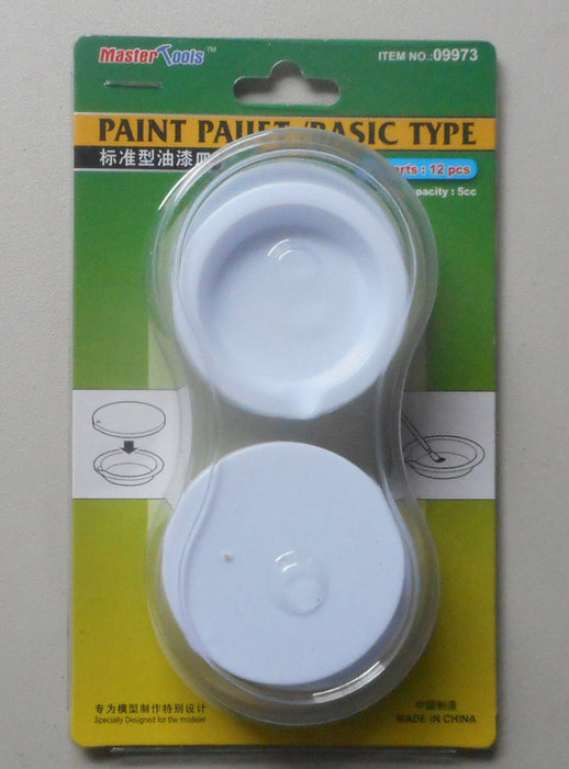Trumpeter Scale Models 9973 Paint Palette Basic with lids
