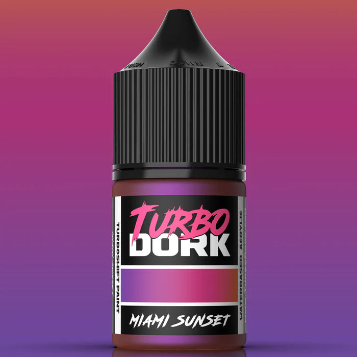 Turbo Dork 15502 Miami Sunset Turboshift Acrylic Paint 22ml Bottle
