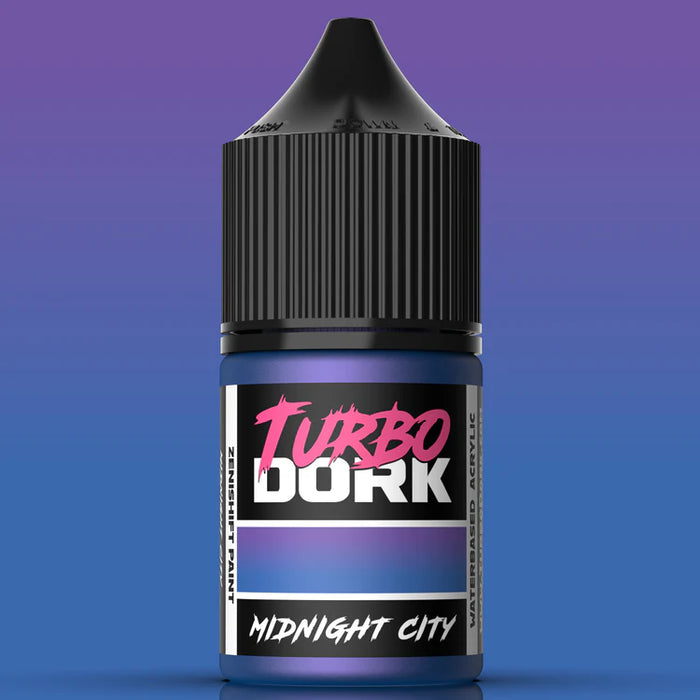 Turbo Dork 15519 Midnight City Zenishift Acrylic Paint 22ml Bottle