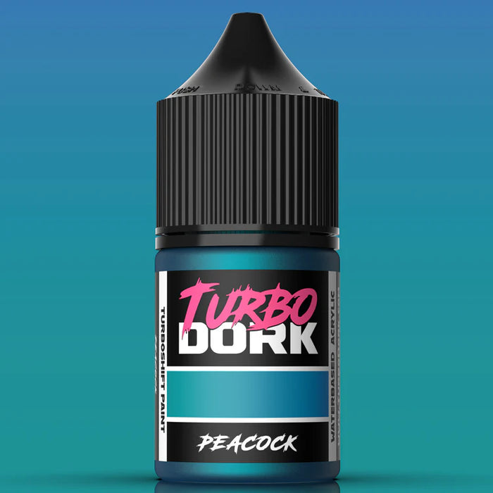 Turbo Dork 15564 Peacock Turboshift Acrylic Paint 22ml Bottle