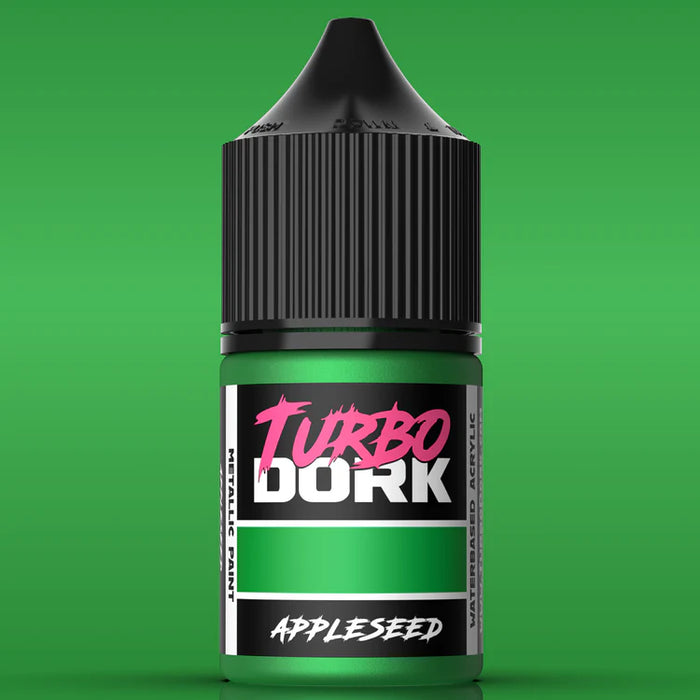 Turbo Dork 25106 Appleseed Metallic Acrylic Paint 22ml Bottle