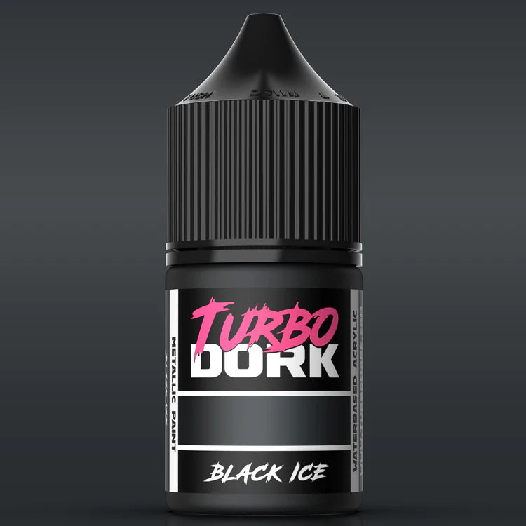 Turbo Dork 25120 Black Ice Metallic Acrylic Paint 22ml Bottle