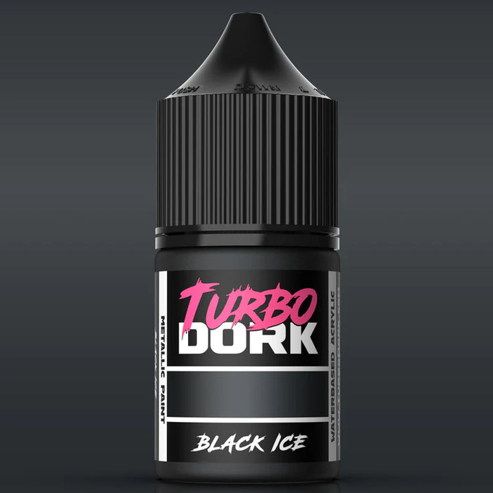 Turbo Dork 25120 Black Ice Metallic Acrylic Paint 22ml Bottle