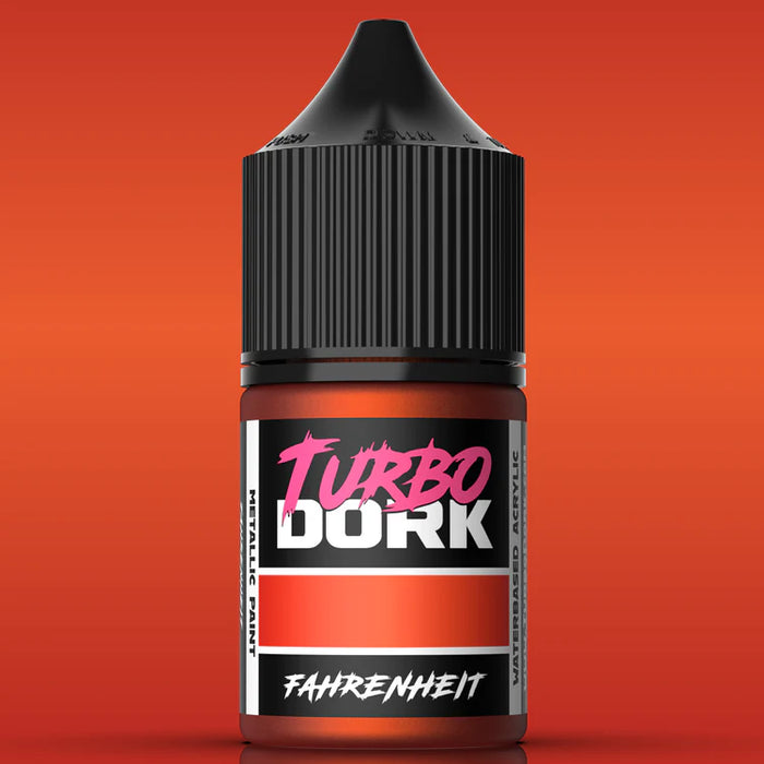 Turbo Dork 25335 Fahrenheit Metallic Acrylic Paint 22ml Bottle