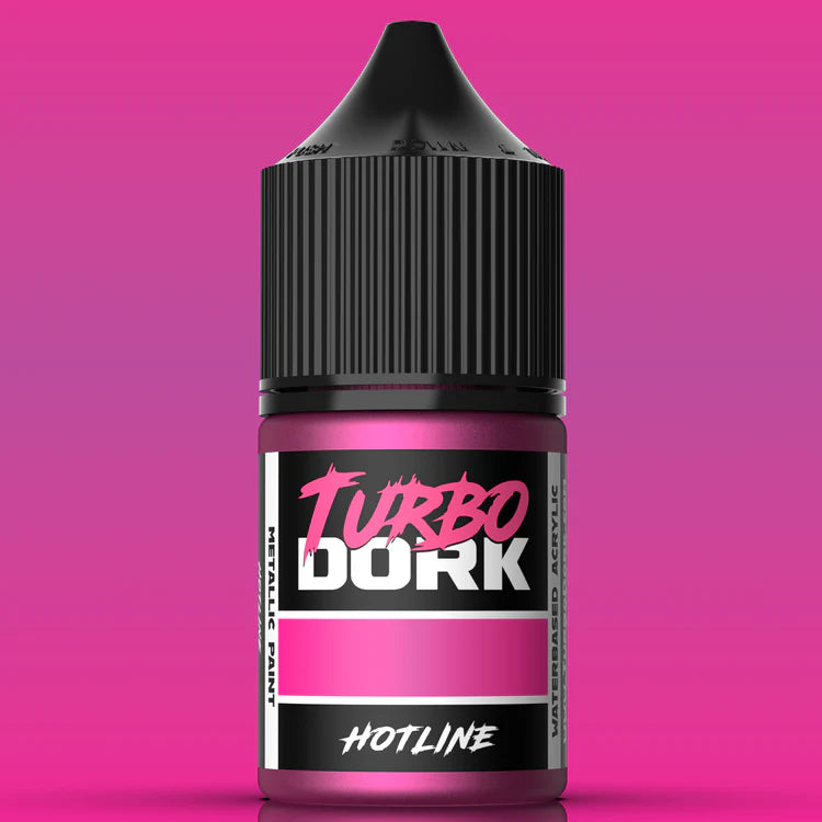 Turbo Dork 25410 Hotline Metallic Acrylic Paint 22ml Bottle