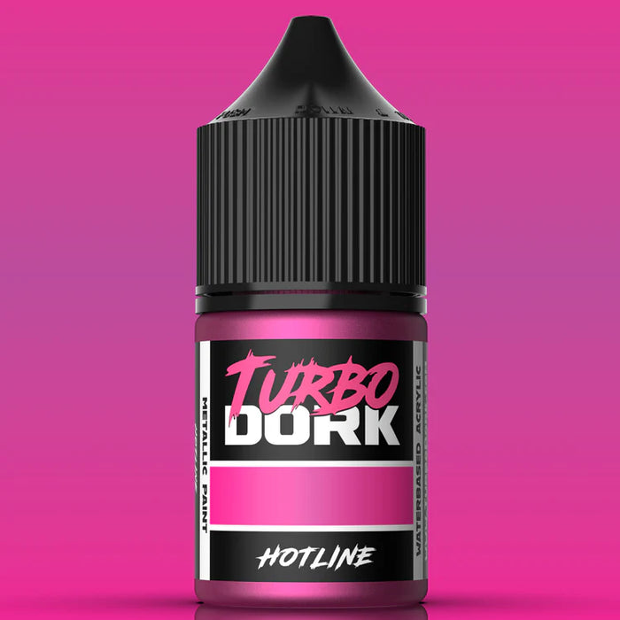 Turbo Dork 25410 Hotline Metallic Acrylic Paint 22ml Bottle