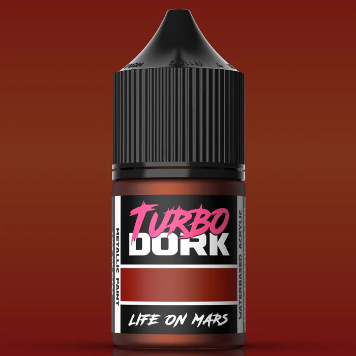 Turbo Dork 25465 Life On Mars Metallic Acrylic Paint 22ml Bottle