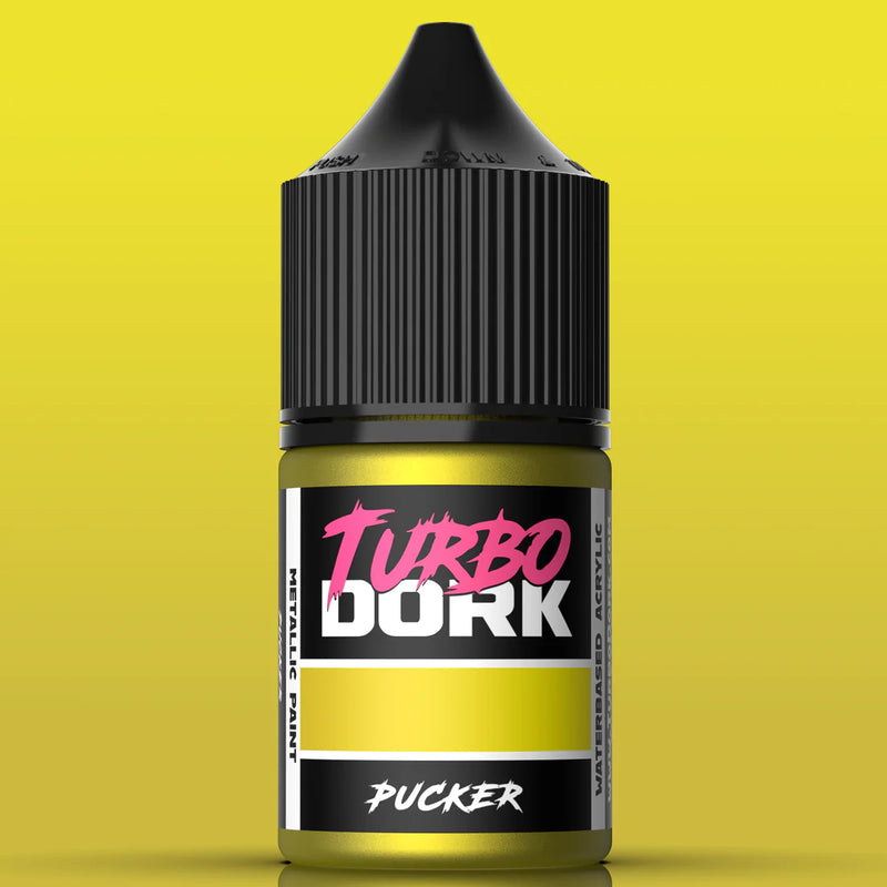 Turbo Dork 25601 Pucker Metallic Acrylic Paint 22ml Bottle