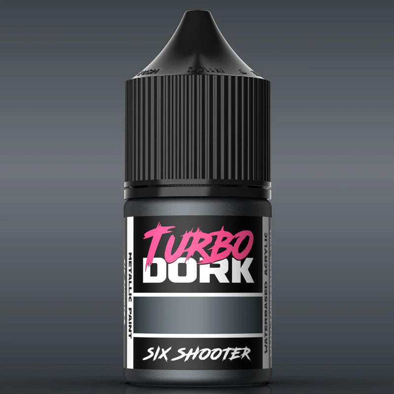 Turbo Dork 25724 Six Shooter Metallic Acrylic Paint 22ml Bottle