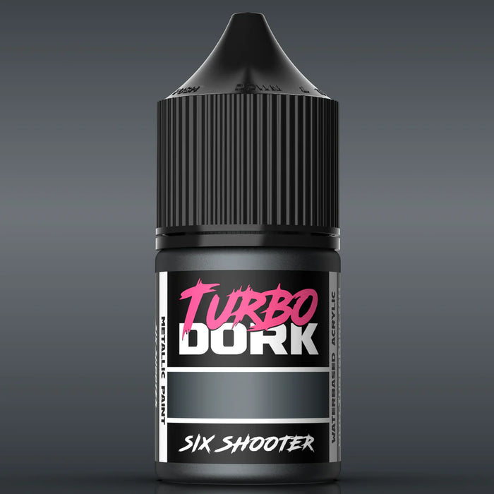 Turbo Dork 25724 Six Shooter Metallic Acrylic Paint 22ml Bottle