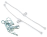 Du-Bro 2246 Body-Klip White Retainers with Clips
