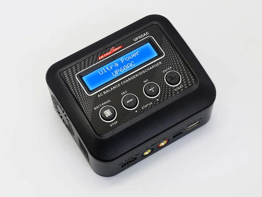 Ultra Power UP60AC 60W Multi-Chemistry AC Battery Charger