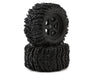 UpGrade RC 10000 Dirt Claw 2.8" Pre-Mounted All-Terrain Tires with 5-Star Wheels (2 Pack)