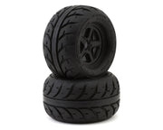 UpGrade RC 10001 Street Radials 2.8" Pre-Mounted On-Road Tires with 5-Star Wheels (2 Pack)